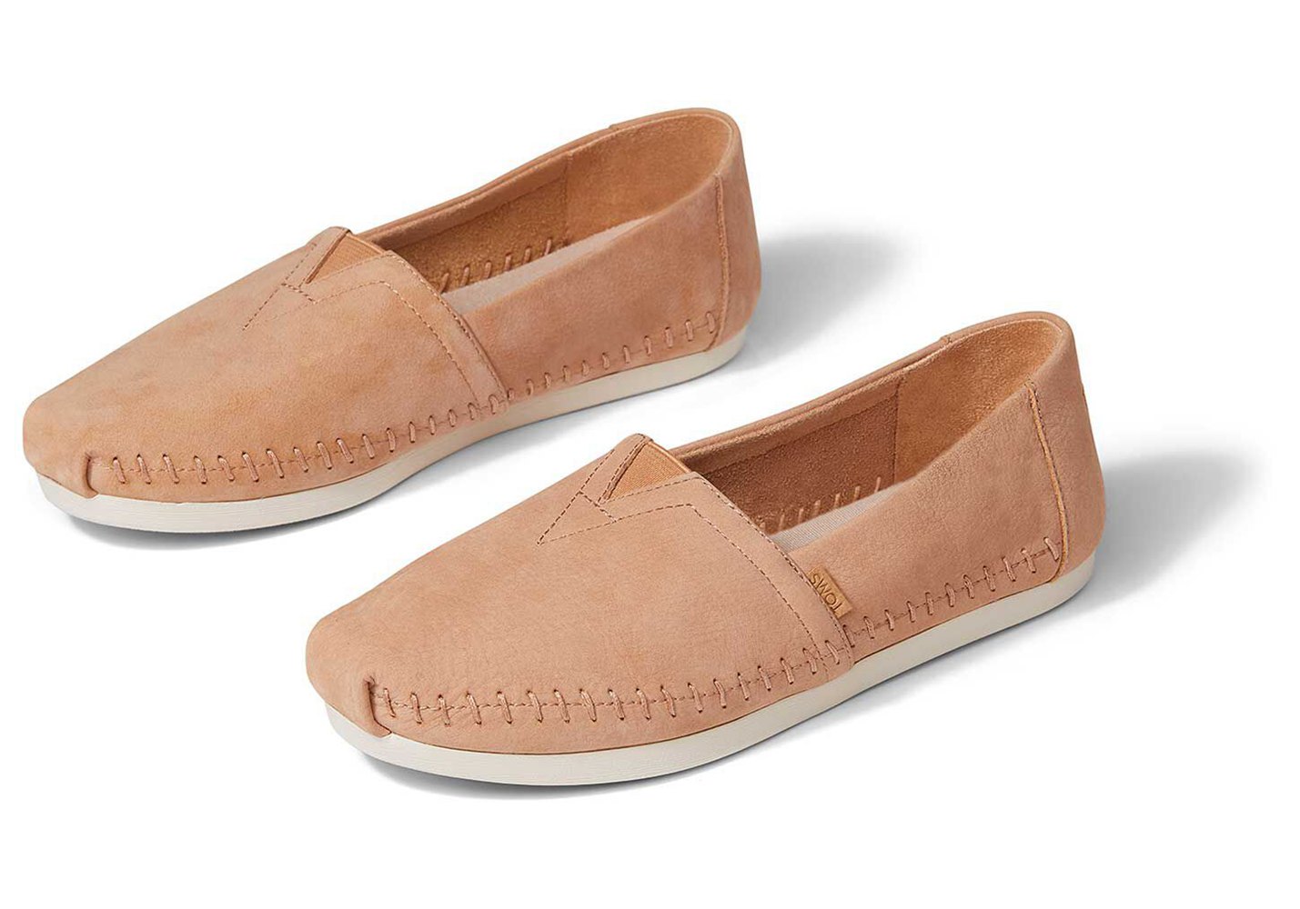 Toms Alpargata Leather Espadrille Orange - Womens - 40218-WVUS